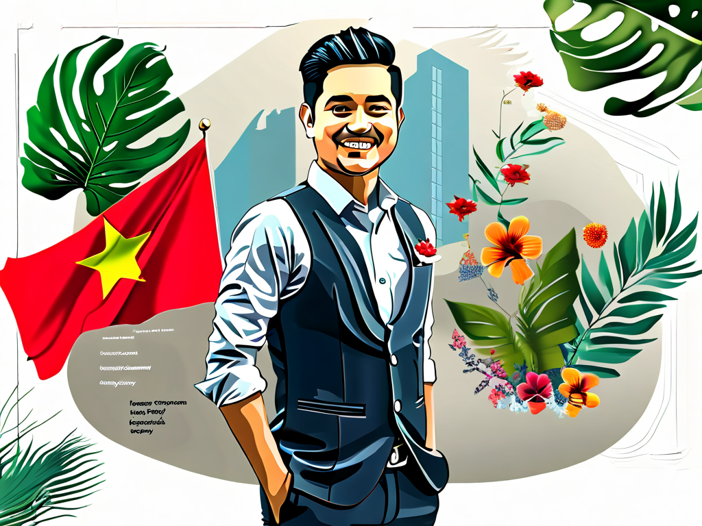 越南律师签证样本