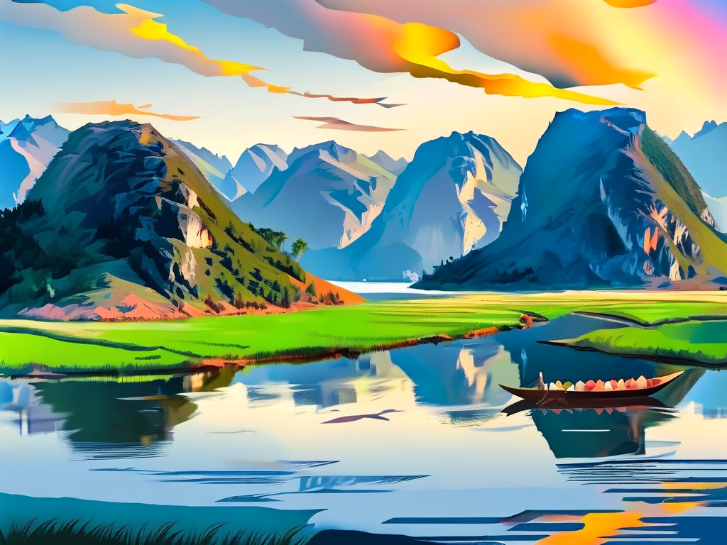 云南河口边境风光