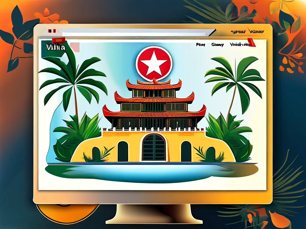 越南P类签证样本展示