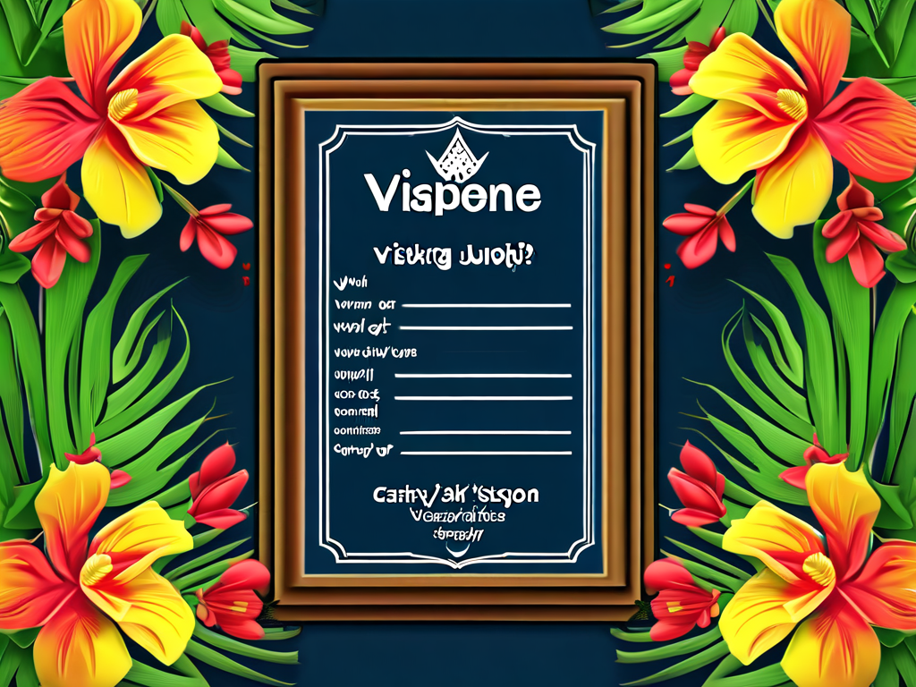 越南工作签证邀请函样板示例