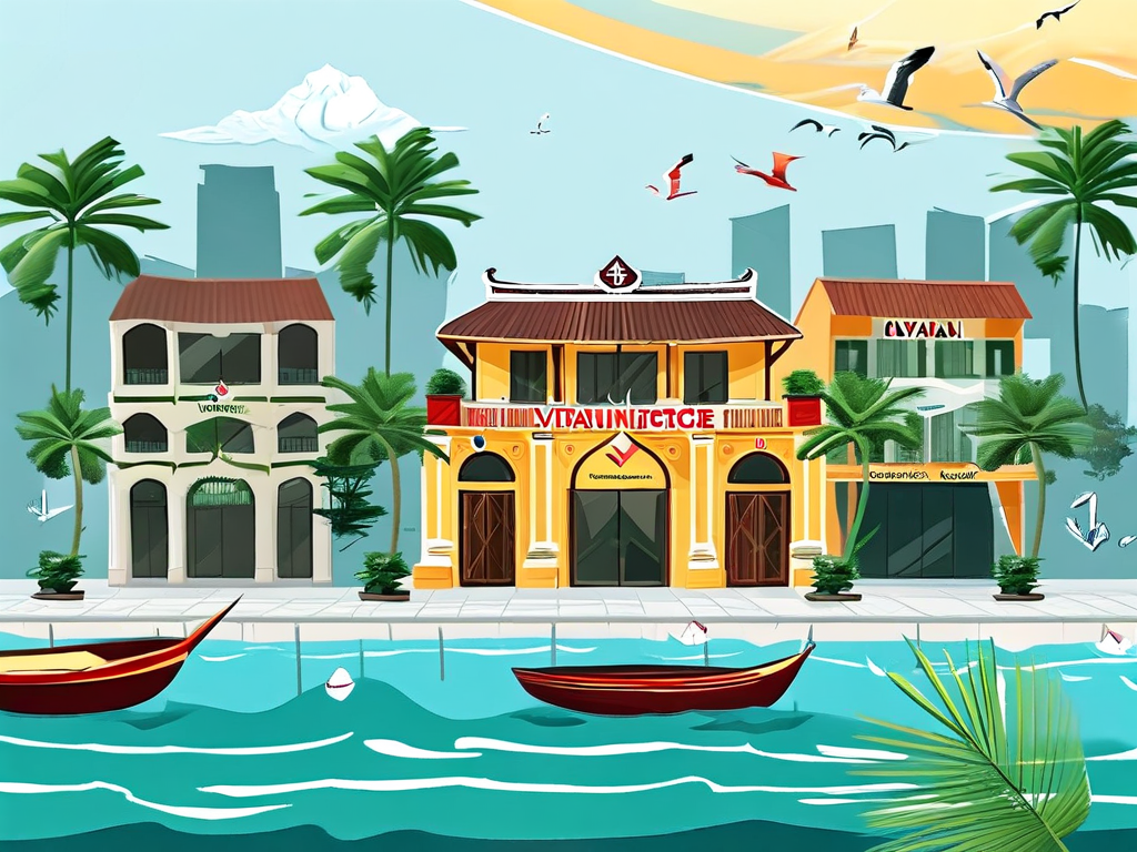 海宁越南签证中心内部环境