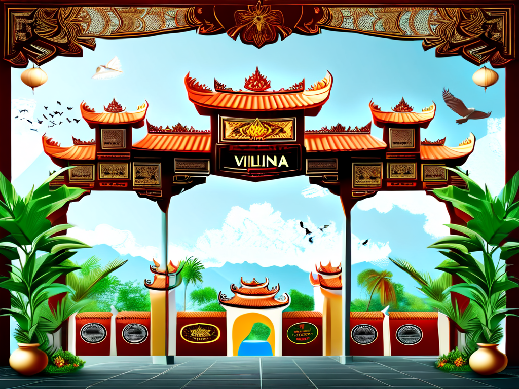 越南落地签材料示例